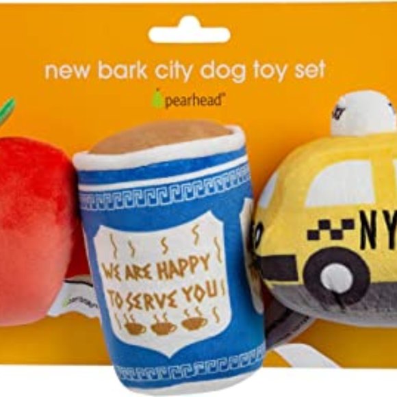 Pearhead Pet Toys, Squeaky Dog Toy Set,  Must Have Dog Accessory - Picture 2 of 6